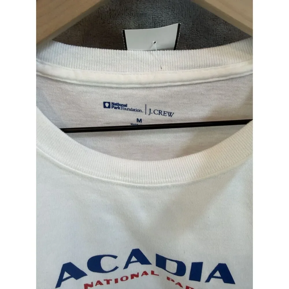 NWT J.Crew - Acadia National Park Graphic Tee - Mens Medium